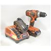 Image 1 : RIGID 1/2" DRILL 2 BATTERIES & CHARGER