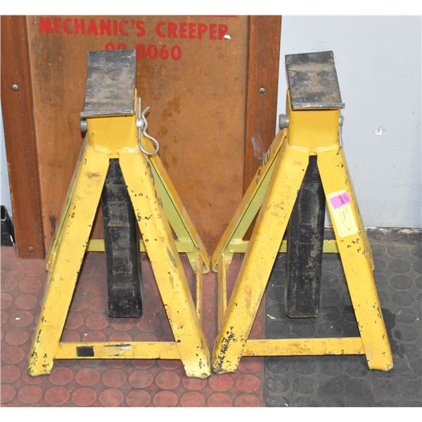 TWO 3 TON JACK STANDS