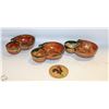 Image 1 : VINTAGE PORTUGUESE OLIVE/ DIPPING CLAY DISHES
