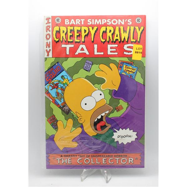 1993 BONGO COMICS BART SIMPSONS CREEPY CRAWLY