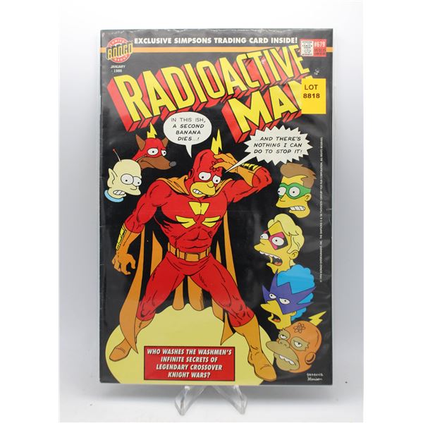 1986 BONGO COMICS RADIOACTIVE MAN #679