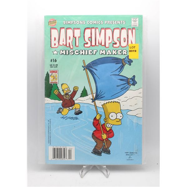 2004 BONGO COMICS SIMPSONS COMICS BART SIMPSON
