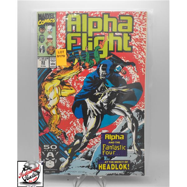 1987 MARVEL ALPHA FIGHT #93