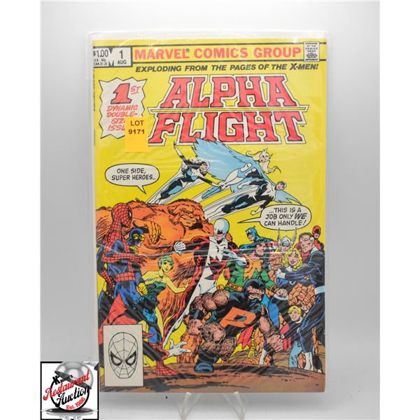 1991 MARVEL ALPHA FIGHT #4