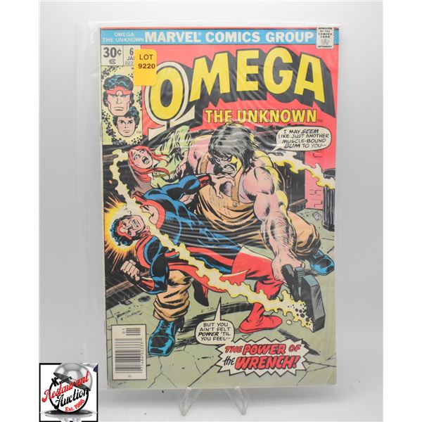 1977 MARVEL OMEGA THE UNKNOWN #6