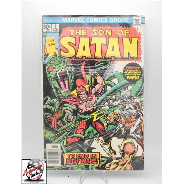 1977 MARVEL THE SON OF SATAN #8