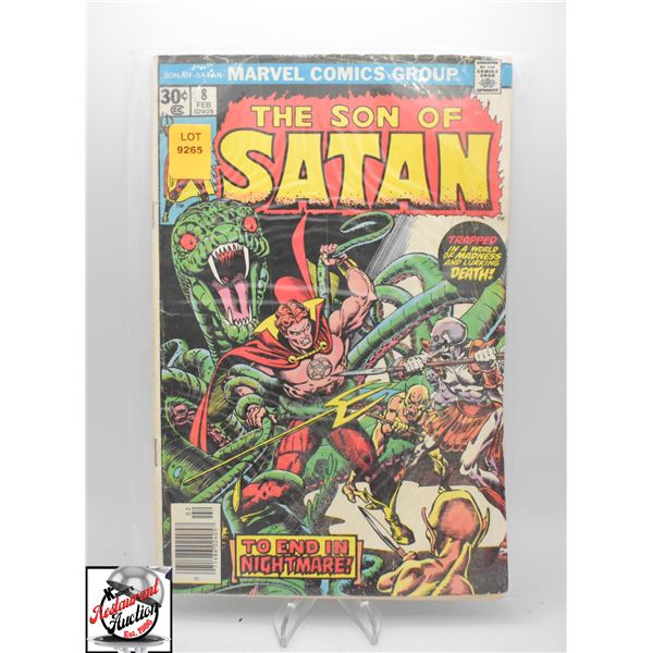 1977 MARVEL THE SON OF SATAN #8