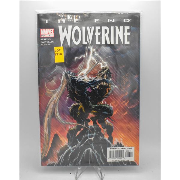 2004 MARVEL WOLVERINE: THE END #6