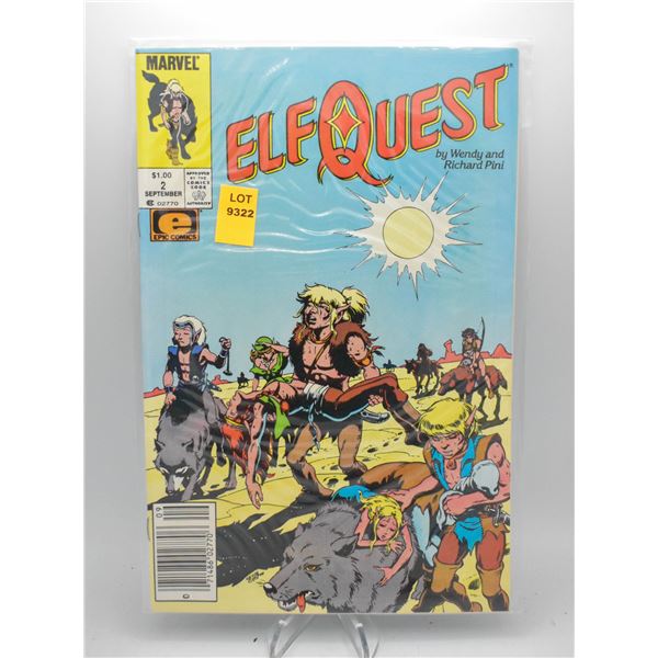 1985 MARVEL EPIC ELF QUEST #2