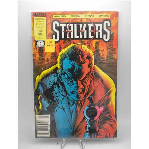1990 MARVEL EPIC STALKERS #4