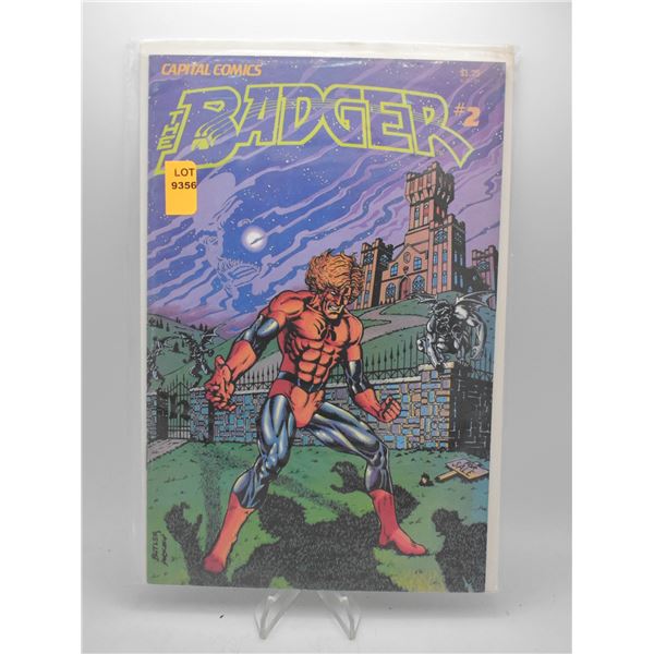 1983 CAPITAL COMICS BADGER #2