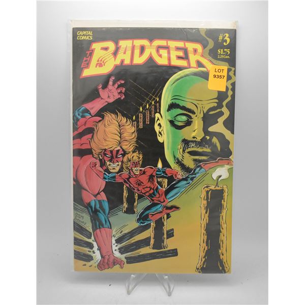 1983 CAPITAL COMICS BADGER #3