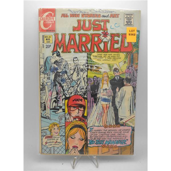 1972 CHARLTON COMICS JUST MARRIED #83