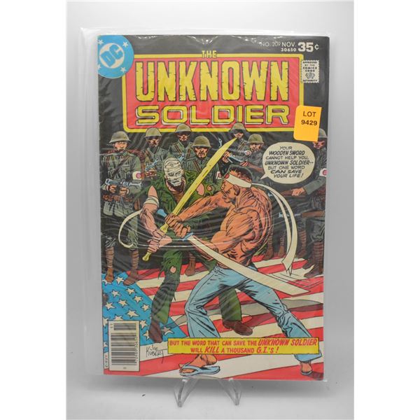 1977 DC UNKNOWN SOLDIER #209