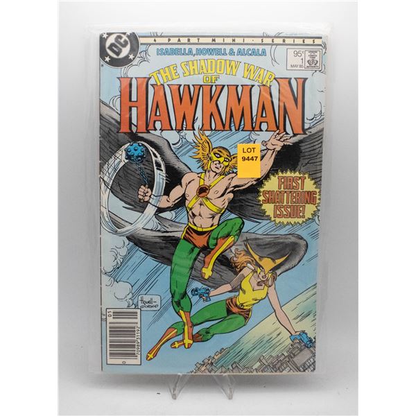 1985 DC THE SHADOW WAR OF HAWKMAN #1