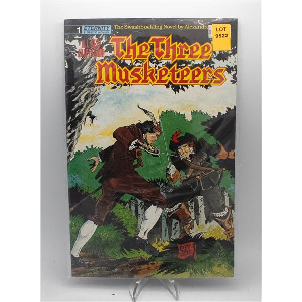 1988 ETERNITY COMICS THE THREE MUSKETEERS #1
