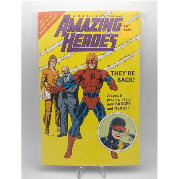 1984 FANTAGRAPHICS BOOKS/FIRST COMICS AMAZING