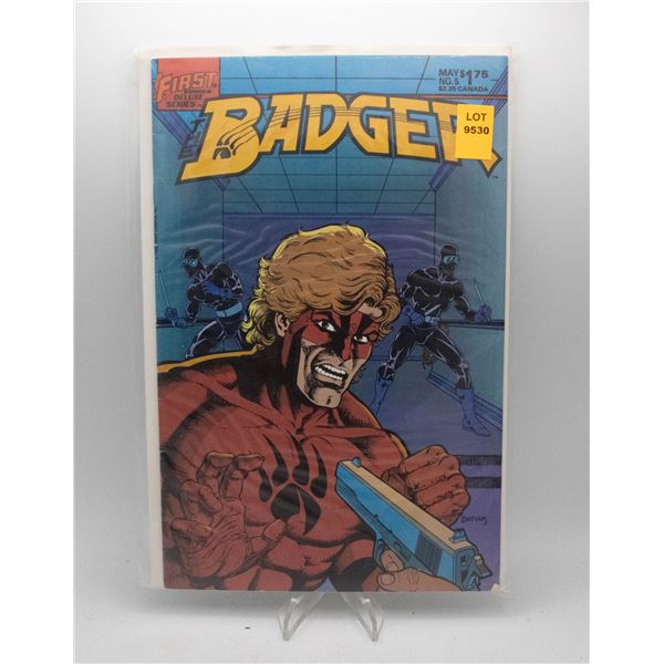1985 FIRST COMICS THE BADGER #5