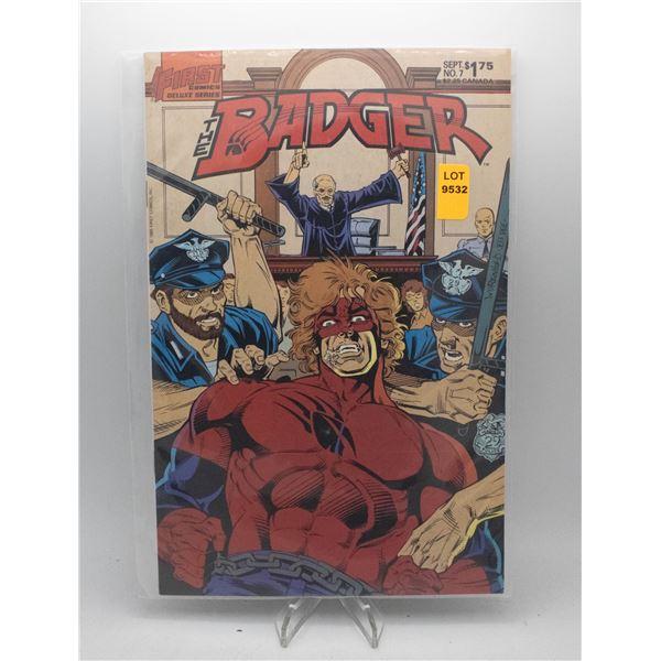 1985 FIRST COMICS THE BADGER #7
