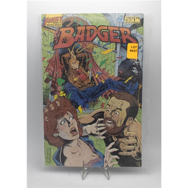 1986 FIRST COMICS THE BADGER #12