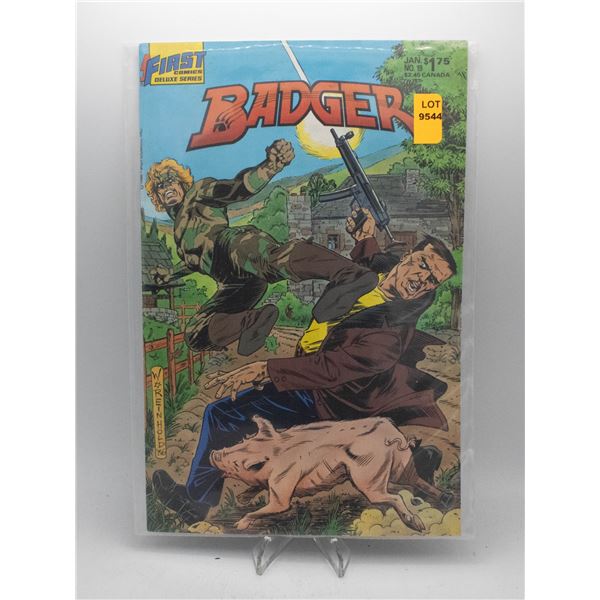 1987 FIRST COMICS THE BADGER #19