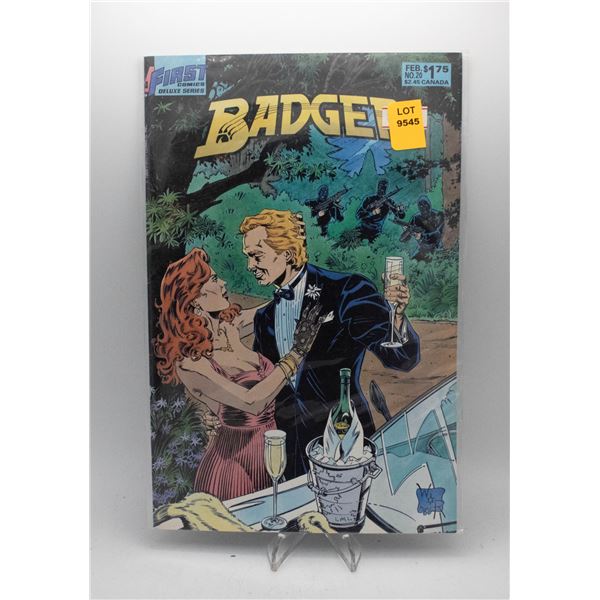 1987 FIRST COMICS THE BADGER #20