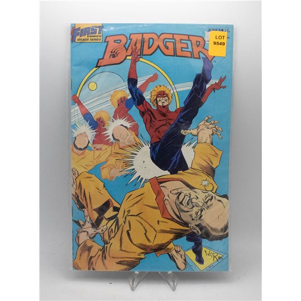1987 FIRST COMICS THE BADGER #24