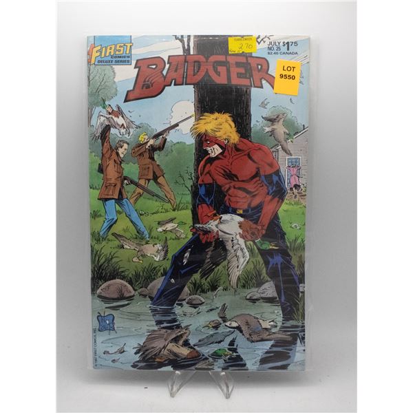 1987 FIRST COMICS THE BADGER #25