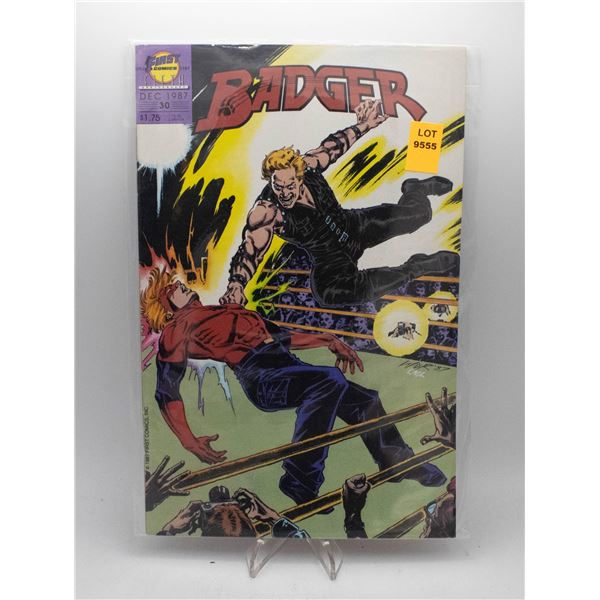 1987 FIRST COMICS THE BADGER #30