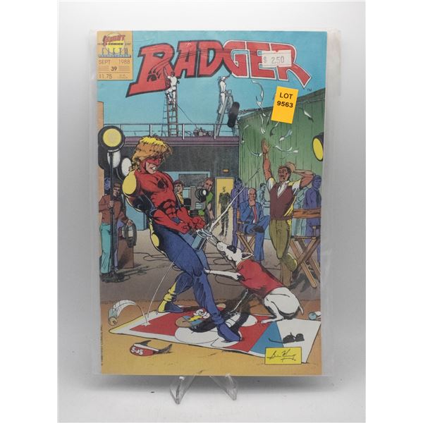 1988 FIRST COMICS THE BADGER #39
