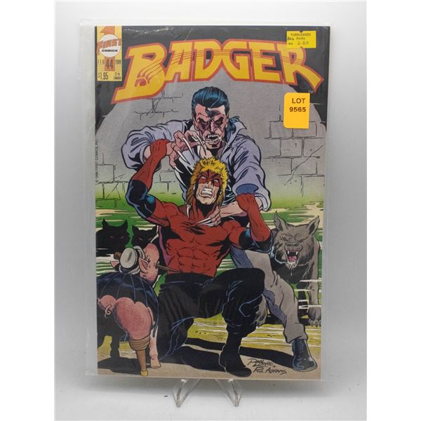 1989 FIRST COMICS THE BADGER #44