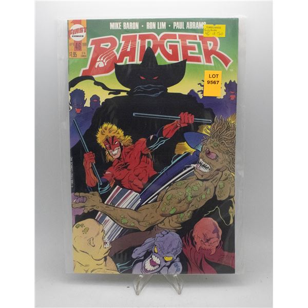 1989 FIRST COMICS THE BADGER #46