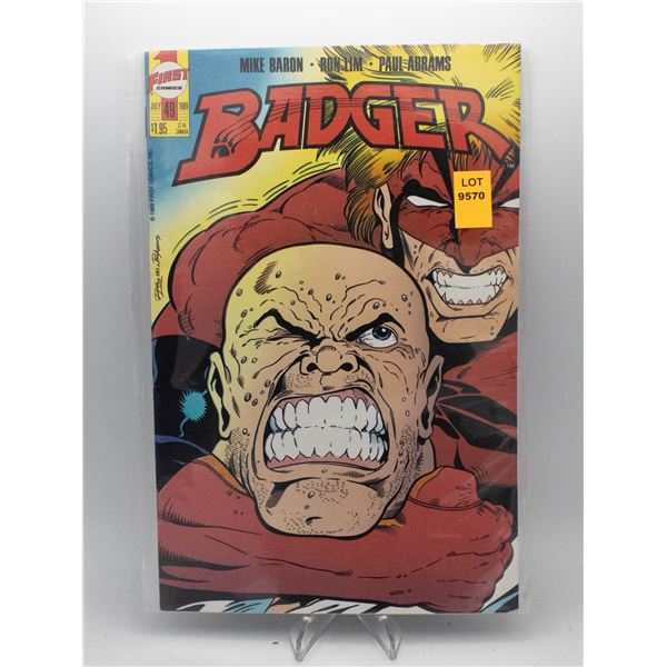 1989 FIRST COMICS THE BADGER #49