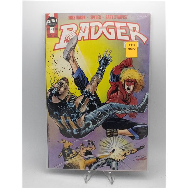 1990 FIRST COMICS THE BADGER #57