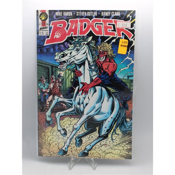 1990 FIRST COMICS THE BADGER #64