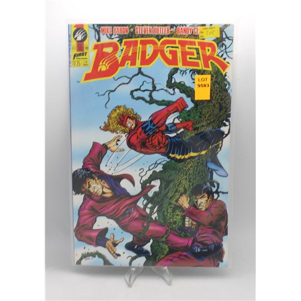 1990 FIRST COMICS THE BADGER #66