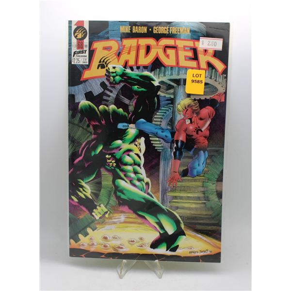 1991 FIRST COMICS THE BADGER #68