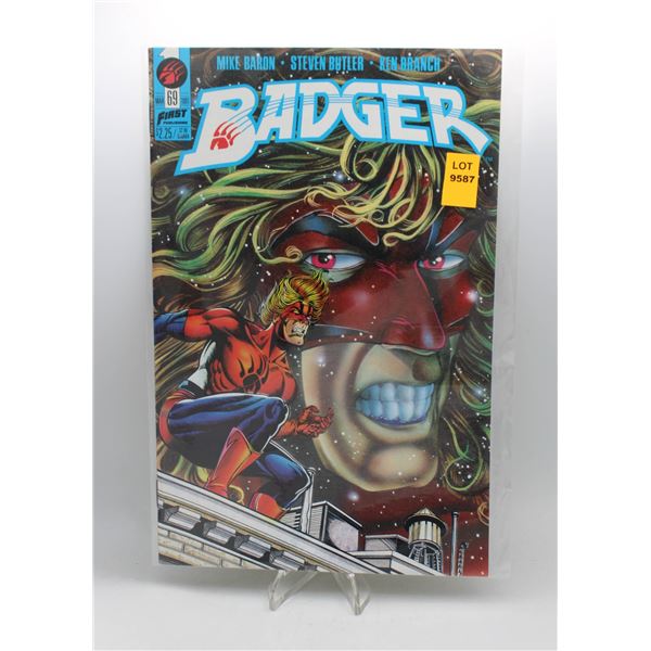 1991 FIRST COMICS THE BADGER #69