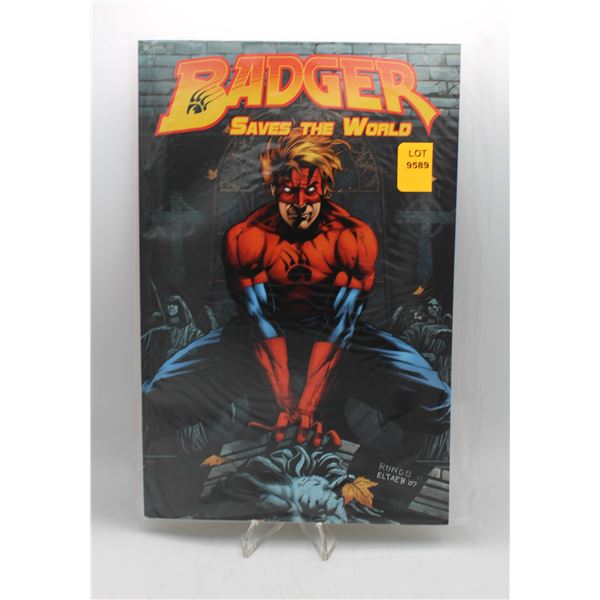 2007 IDW PUBLISHING BADGER: SAVES THE WORLD #1