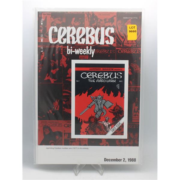 1988 AARDVARK-VANAHEIM CEREBUS BI-WEEKLY #1