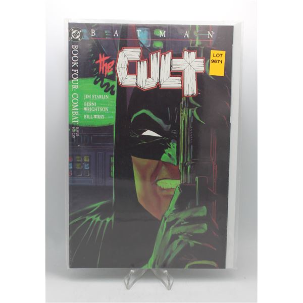 1988 DC BATMAN THE CULT #4