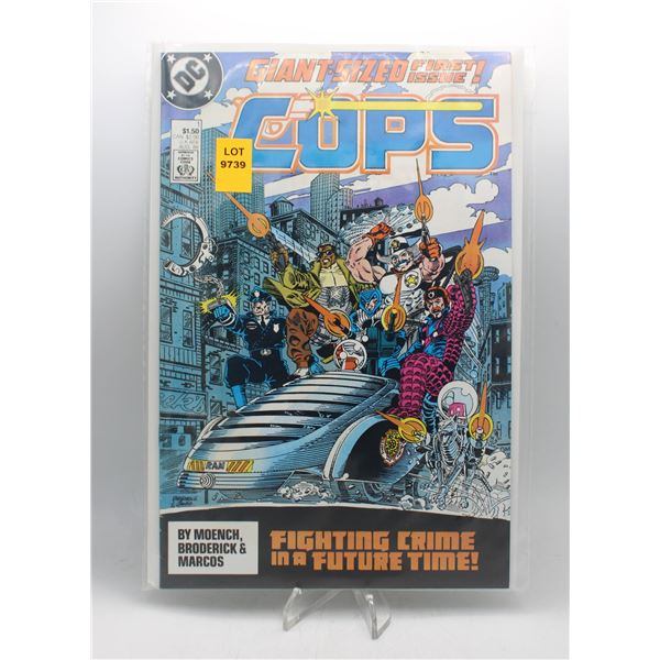 1988 DC GIANT SIZED FIRST ISSUE COPS #1