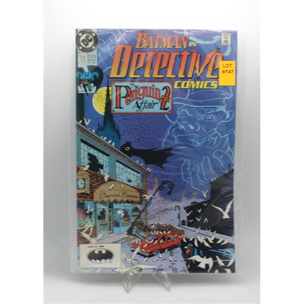 1990 DC COMICS BATMAN IN DETECTIVE COMICS #615