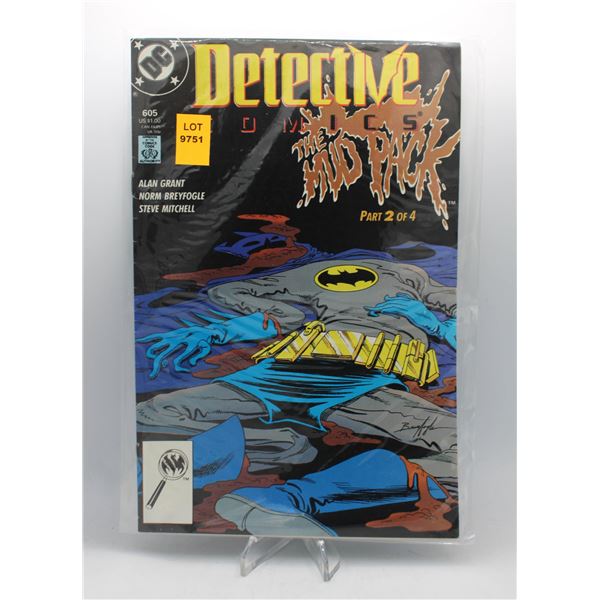 1989 DC COMICS DETECTIVE COMICS THE MUD PACK #605