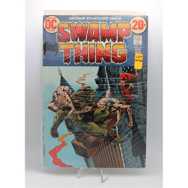 1973 DC COMICS SWAMP THING #2