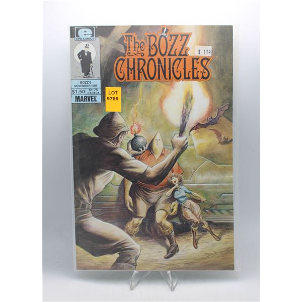 1986 EPIC COMICS THE BOZZ CHRONICLES #6