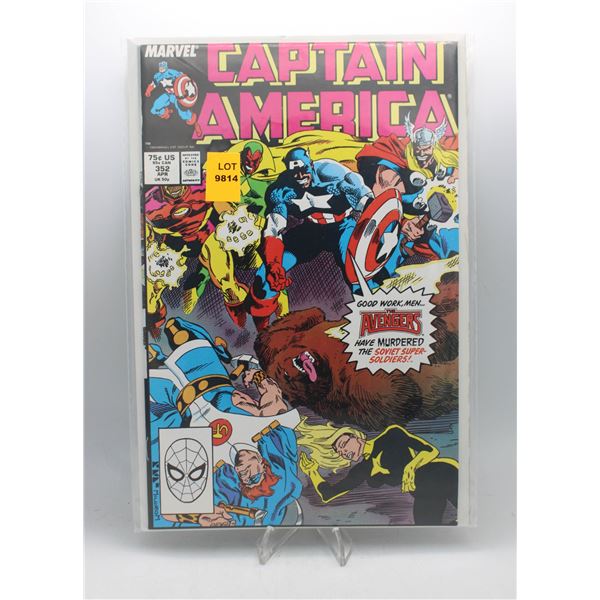 1989 MARVEL CAPTAIN AMERICA #352