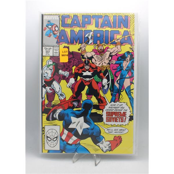 1989 MARVEL CAPTAIN AMERICA #353