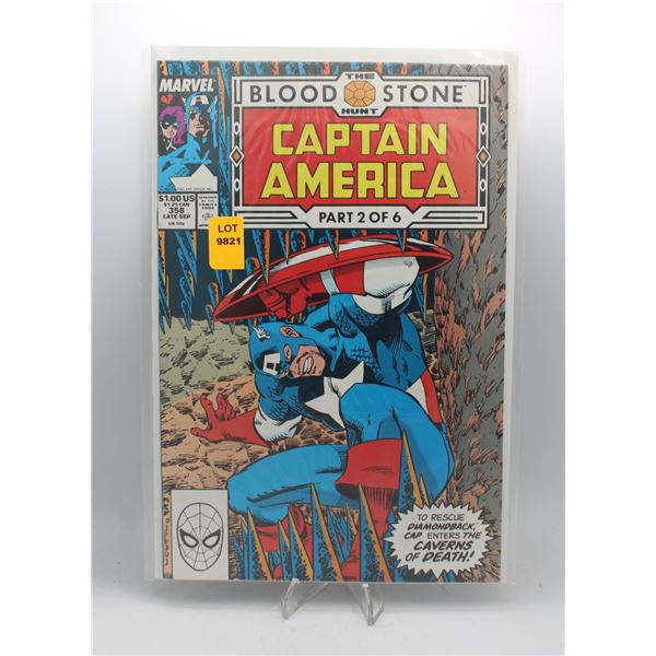 1989 MARVEL CAPTAIN AMERICA #358