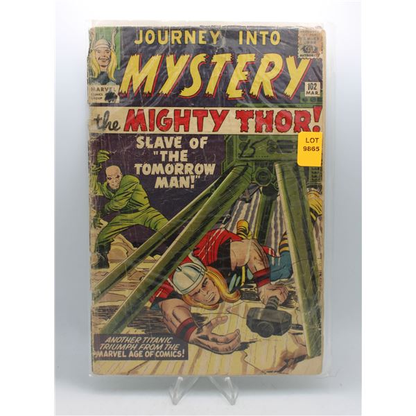 1963 MARVEL JOURNAL INTO MYSTERY WITH THE MIGHTY